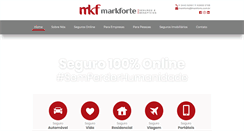 Desktop Screenshot of markforte.com.br